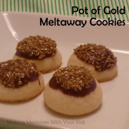 Pot of Gold Meltaway Cookies