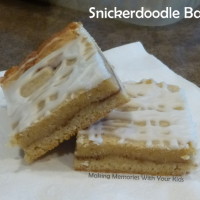 Snickerdoodle Cookie Bars