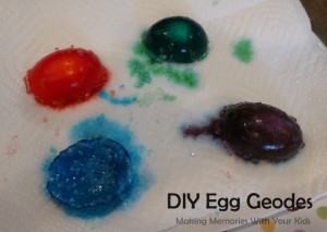 DIY Egg Geodes - Fun Science Project for Kids