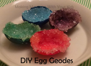 DIY Egg Geodes - Fun Science Project for Kids