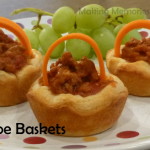 Sloppy Joe Baskets - Fun Food for Easter