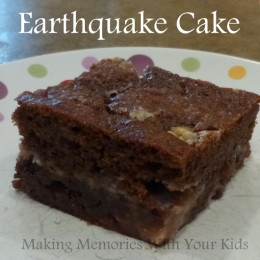 Earthquake Cake – A little Different