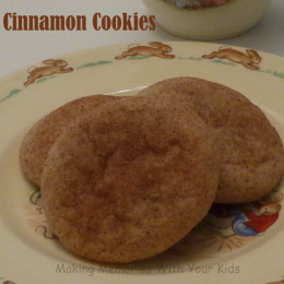 Cinnamon Cookies {Secret Recipe Club}