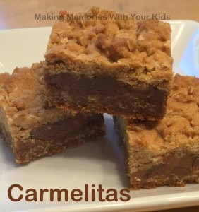 Carmelitas - Chocolate, Caramel, Oatmeal Bars