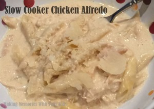 Slow Cooker Chicken Alfredo