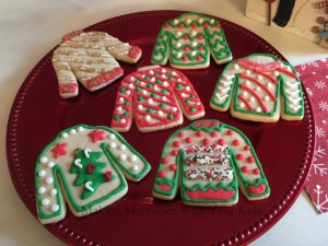 Ugly Christmas Sweater Decorated Sugar Cookies