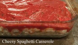 Cheesy Spaghetti Casserole