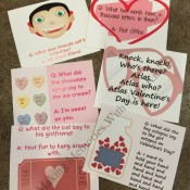 Valentine's Day Lunch Box Notes and Jokes with Free Printable