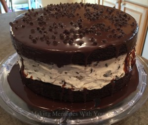 Oreo Cheesecake Chocolate Cake