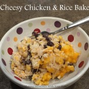Cheesy Chicken and Rice Bake