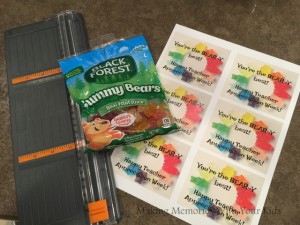You're the Bear-y Best Teacher Appreciation Gift Tags