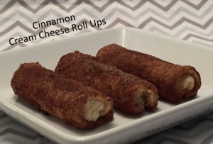 Cinnamon Cream Cheese Roll Ups