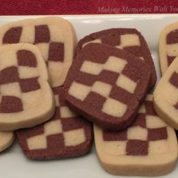 Checkerboard Cookies {Secret Recipe Club}