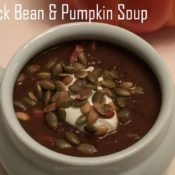 Black Bean and Pumpkin Soup