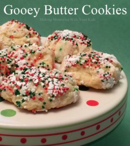 Christmas Gooey Butter Cookies