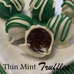 Thin Mint Truffles #FillTheCookieJar