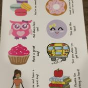 Cute Lunch Box Notes for Kids