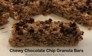 Homemade Chewy Granola Bars