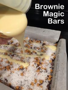 Brownie Magic Bars