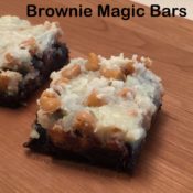 Brownie Magic Bars