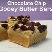 Paula Deen's Chocolate Chip Gooey Butter Bars