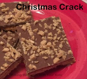 Christmas Crack or Graham Cracker Toffee